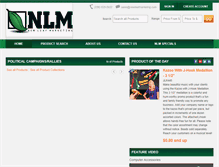 Tablet Screenshot of nlmstore.com